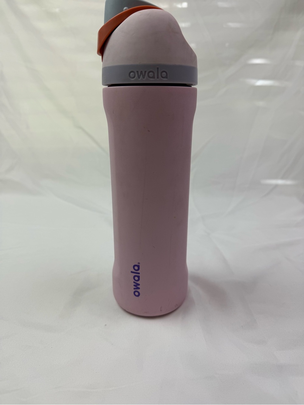 Owala Pink Insulated Sport Bottle with Flip-Top Lid